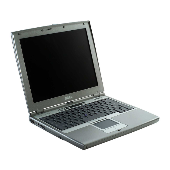 Dell Latitude D400 User Manual