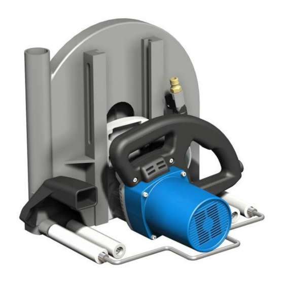 User Manuals: Carat W-3011 LASER Wall Saw Machine