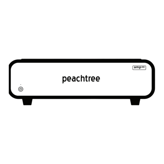 Peachtree amp500 Manual