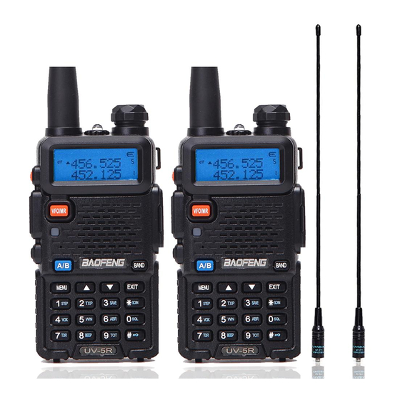 Baofeng Pofung UV-5R Manual
