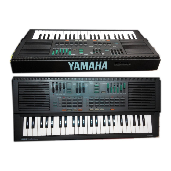 Yamaha PortaSound PSS-460 Manuals