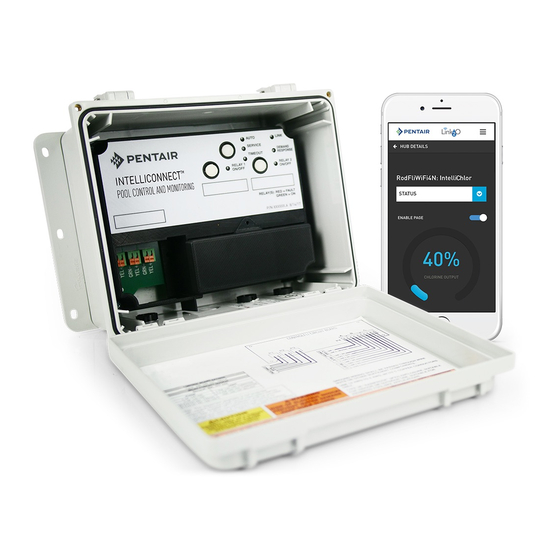 Pentair INTELLICONNECT Quick Start Manual