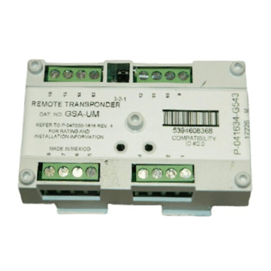 Kidde GSA-UM Installation Sheet