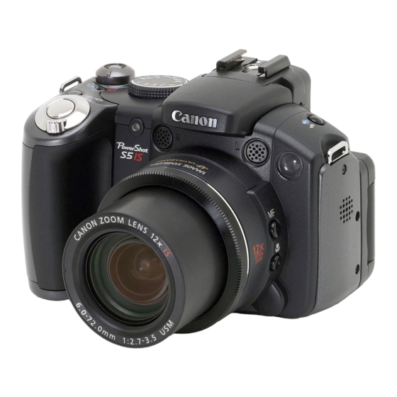 Canon power shot S51S Manuals