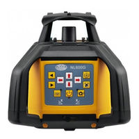 Nivel System NL600G Instructions Manual