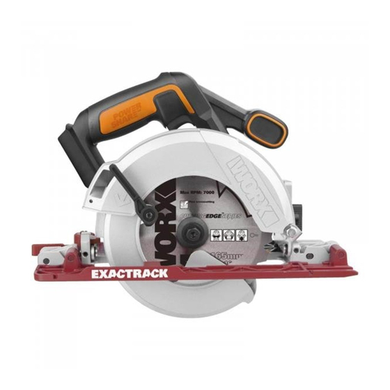 Worx 20V PowerShare WX530 Original Instructions Manual
