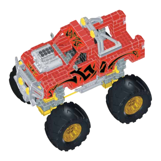 Mega Bloks ProBuilder Racing Series Assembly Instructions Manual