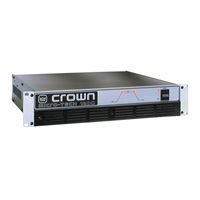 Crown Micro-Tech MT-1200 Service Manual