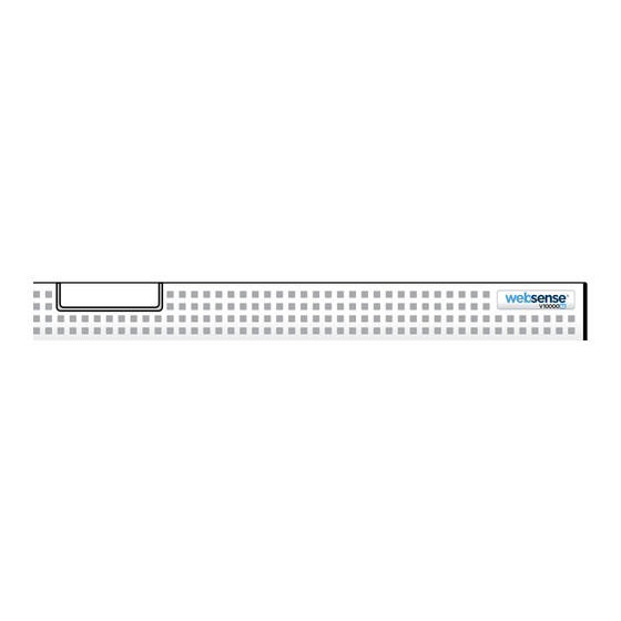 websense V10000 G2 Quick Start Manual
