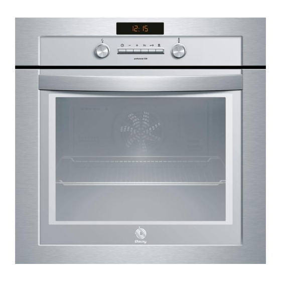 BALAY 3HB508X Instruction Manual