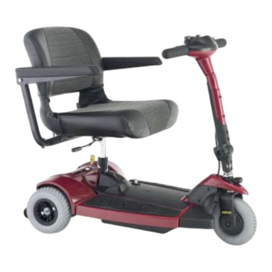 Pride Mobility Sonic Owner's Manual