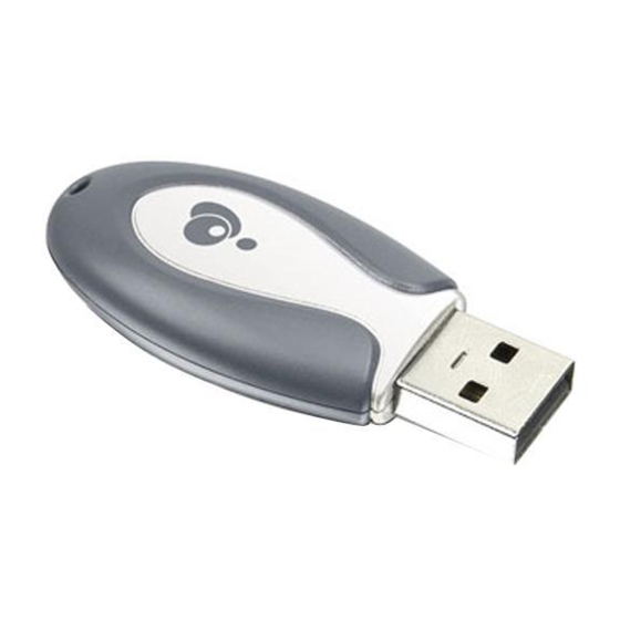 IOGear Enhanced Data Rate Bluetooth USB Adapter GBU221P User Manual