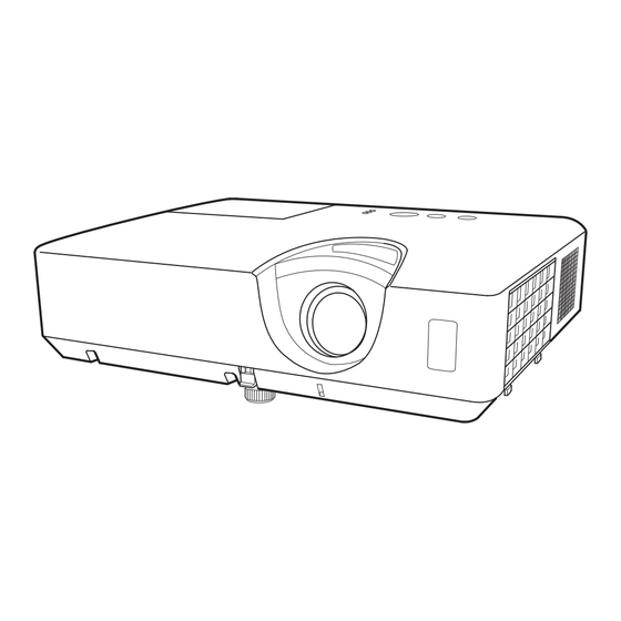 Hitachi CP-EX251N User Manual