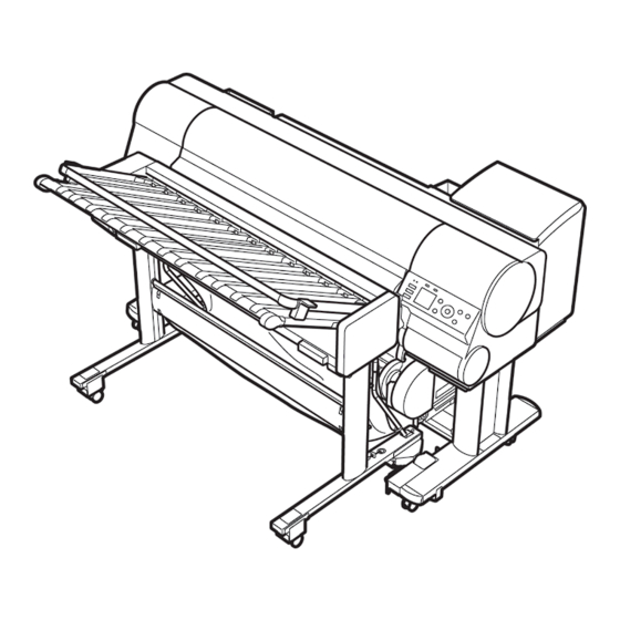 Canon iPF850 series Basic Manual