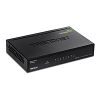 TRENDnet TEG-S81g Quick Installation Manual