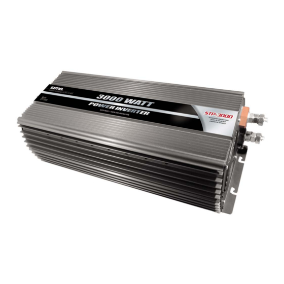 Sima STP-3000 Owner's Manual