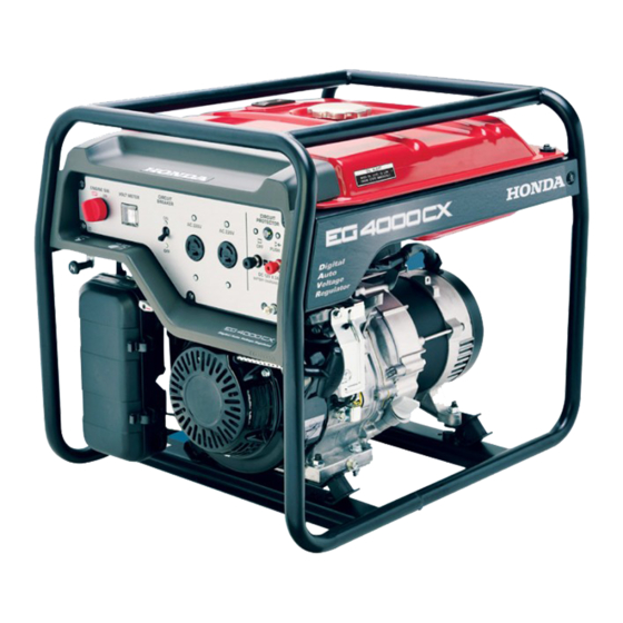 Honda Power Products EG5000CX Manuals
