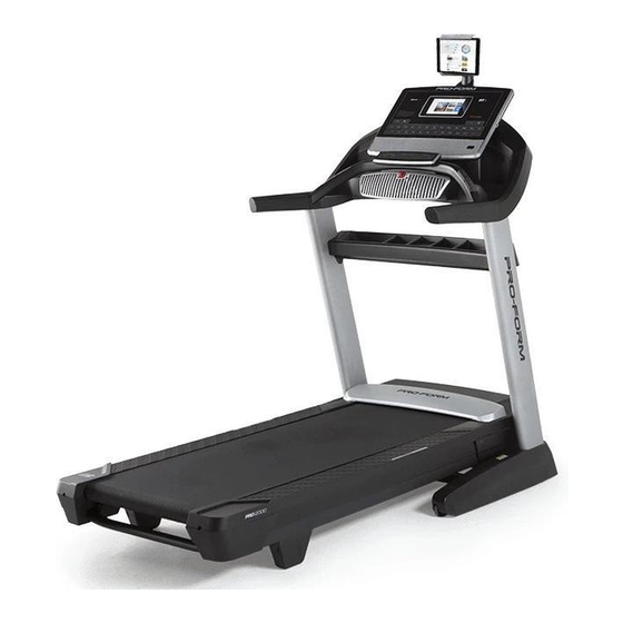 Proform 2500 best sale treadmill manual