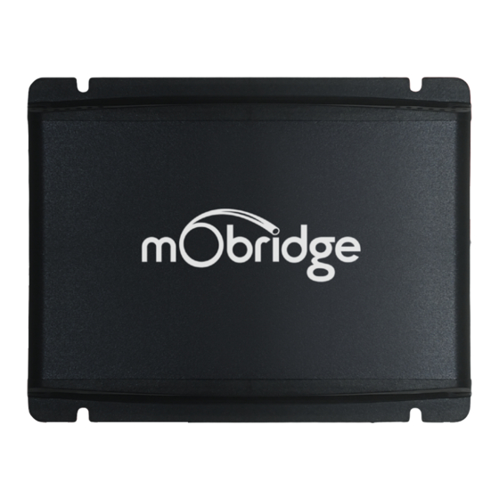 Mobridge MOST25 DA Series Manual