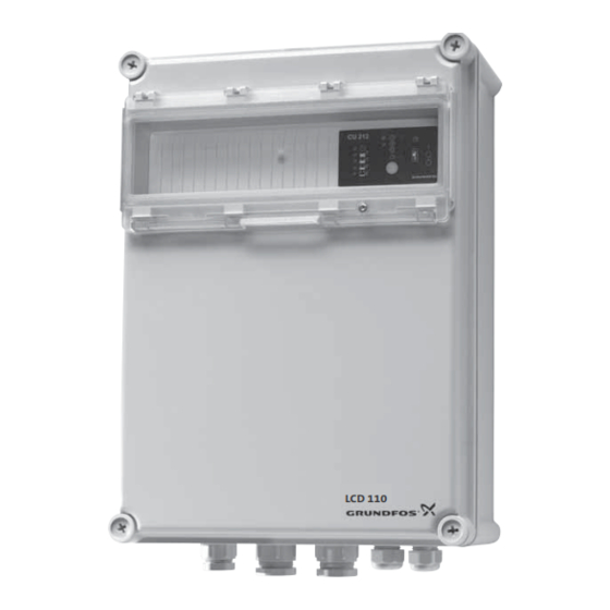 Grundfos LC 110 Installation And Operating Instructions Manual