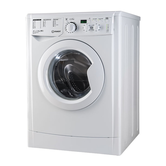 Indesit EWD 61052 Instructions For Use Manual