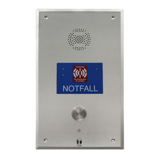 Toa RS-410EC e Manuals
