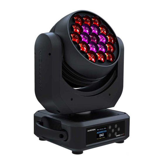 Ayrton NandoBeam S3 User Manual