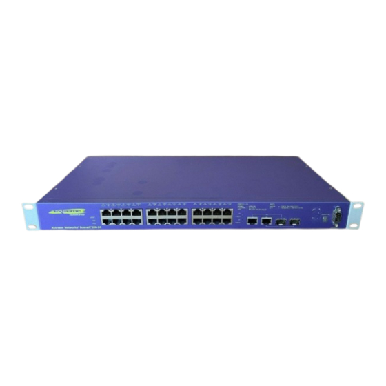 Extreme Networks Summit 200-24 Hardware Installation Manual