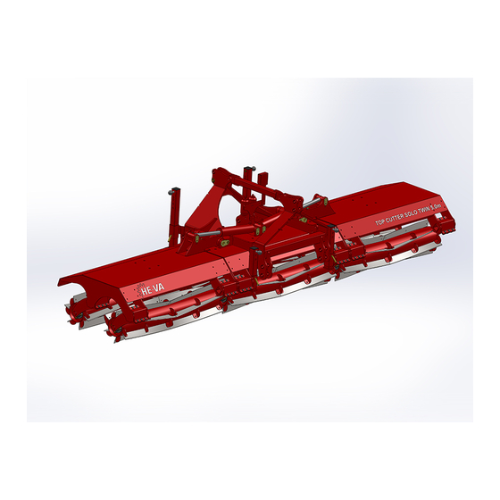 HE-VA Top-Cutter Solo Single Operating Instructions, Spare Parts List, Declaration Of Conformity