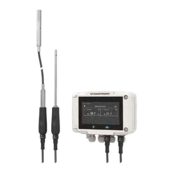 sauermann SI-PRO-U-W Quick Start Manual