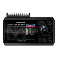 Graphtec midi LOGGER GL260 Quick Start Manual