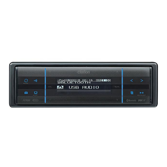 Clarion FZ709 Owner's Manual