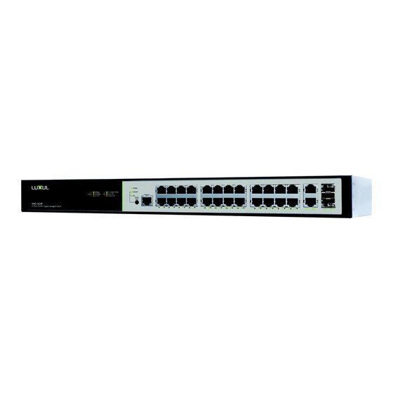 Luxul XMS-2624P Quick Install Manual