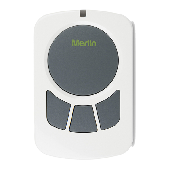 Merlin E148M Quick Start Manual