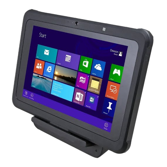 User Manuals: Avalue Technology CAXA0-DC Rugged Tablet