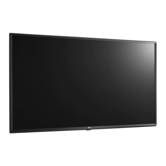 LG UT64 Series Installation Manual