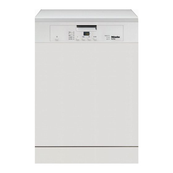 Miele G 4203 U Operating Instructions Manual