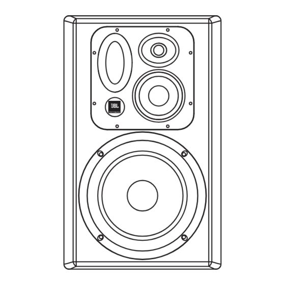 JBL LSR6328P/PAK Owner's Manual