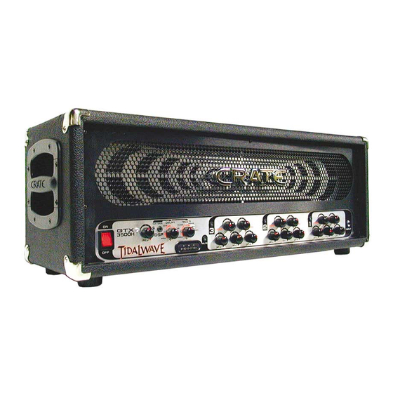 Crate TIDALWAVE GTX3500H User Manual