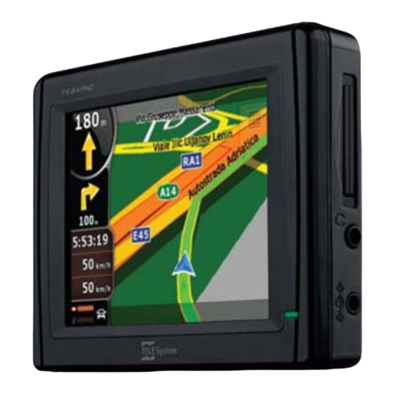 Tele System TS 8.4 PND Quick Start Manual