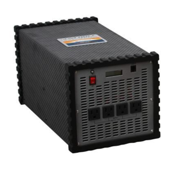 Sunforce 5000 Watt POWER INVERTER User Manual