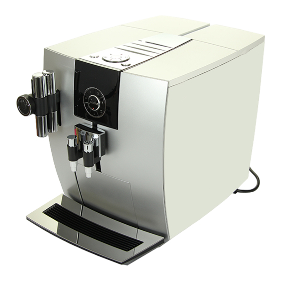 Jura IMPRESSA J9.2 One Touch Quick Reference Manual