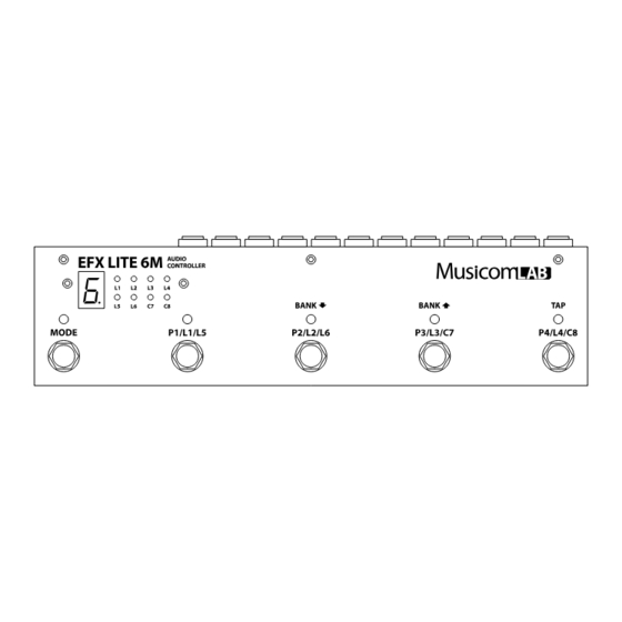 Musicom Lab EFX LIRE6V User Manual