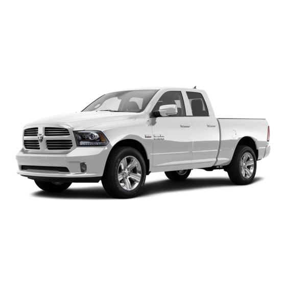 RAM Chassis Cab 2014 Owner's Manual