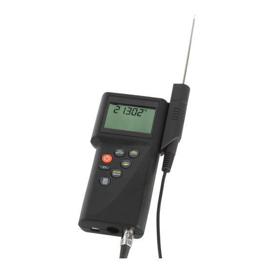 Dostmann Electronic P795 Operation Manual