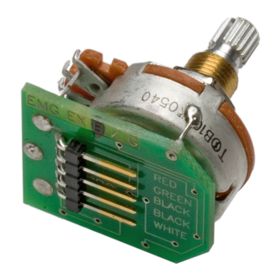EMG EXG Installation Information
