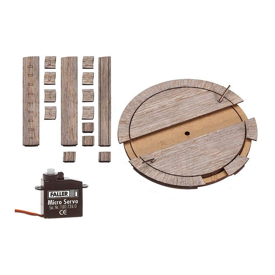 Faller 120276 Manual