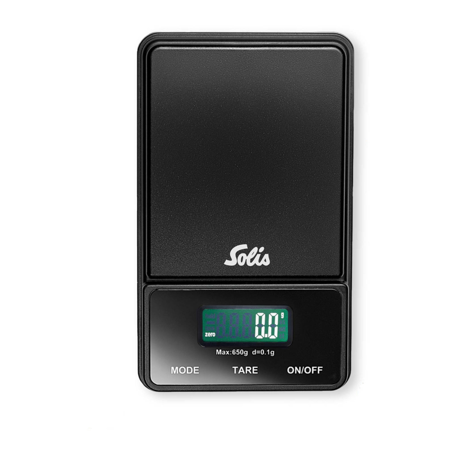 SOLIS 1030 User Manual