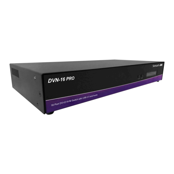 SMART-AVI DVN-16PRO-S Quick Start Manual