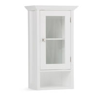 Simpli Home WyndenHall brooklin+max AXCBSACA03-WH Assembly Instructions Manual